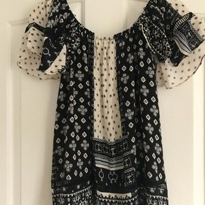 Off the shoulder shirt